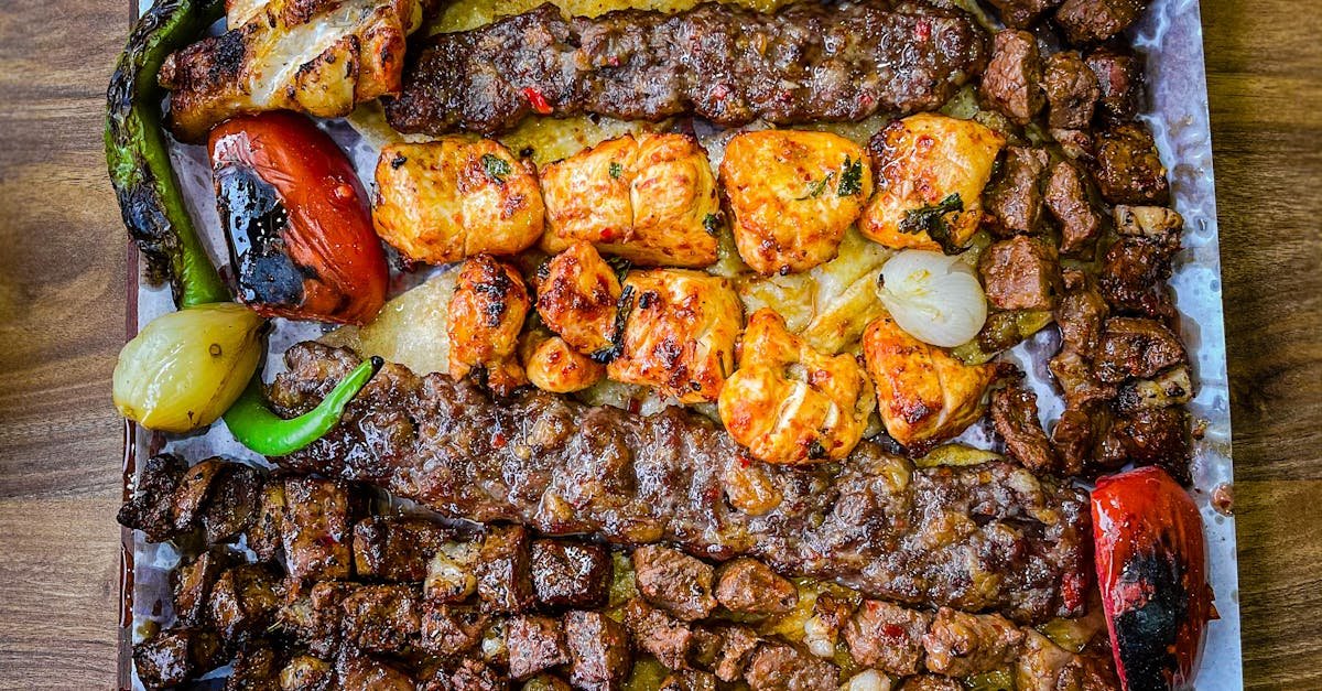 What to serve with salmon skewers?