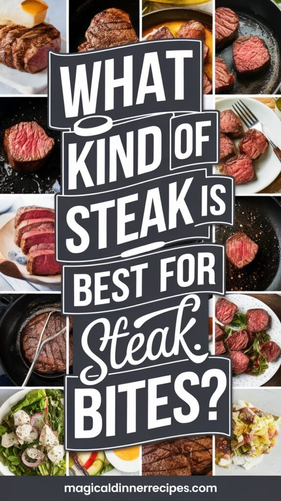 What kind of steak is best for steak bites?