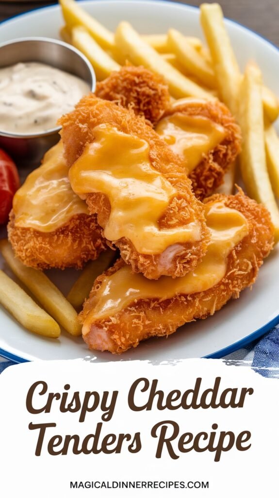 Crispy Cheddar Chicken Tenders Recipe