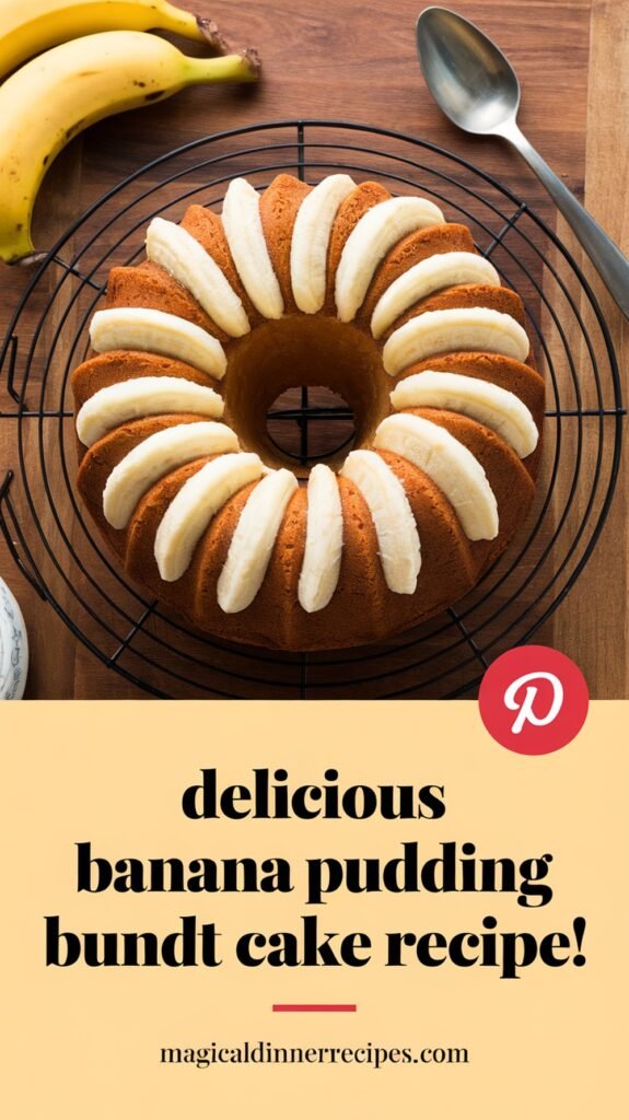 Delicious Banana Pudding Bundt Cake Recipe