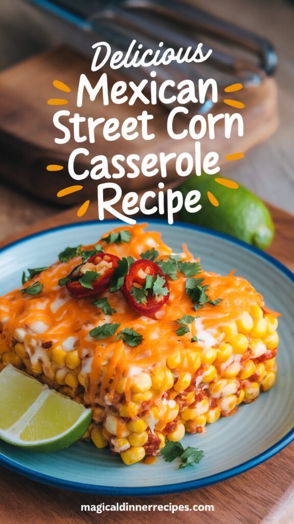 Delicious Mexican Street Corn Casserole Recipe