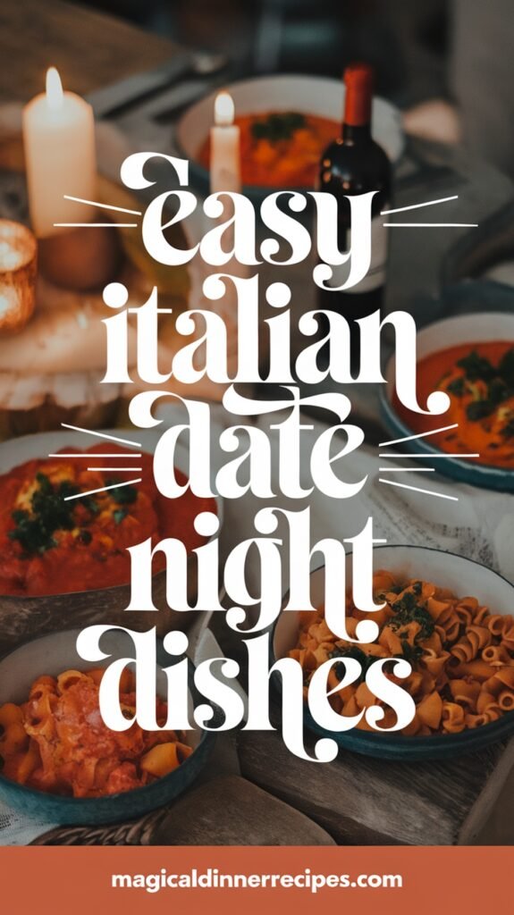 Easy Italian Date Night Dishes