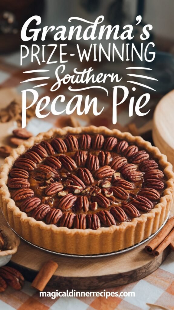 Grandma's Prize-Winning Southern Pecan Pie