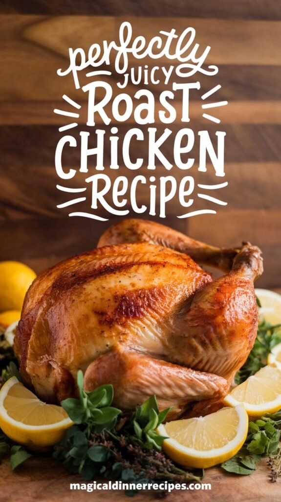Perfectly Juicy Roast Chicken Recipe