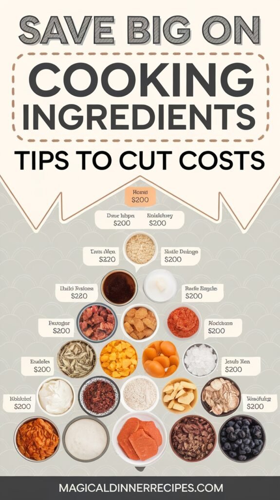 Save Big on Cooking Ingredients Tips to Cut Costs