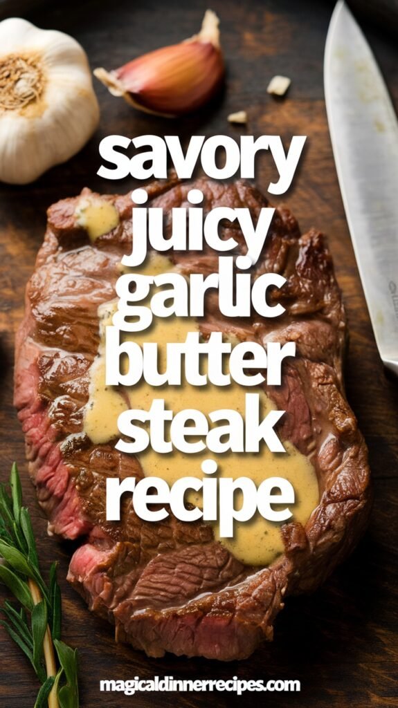 Savory Juicy Garlic Butter Steak Recipe