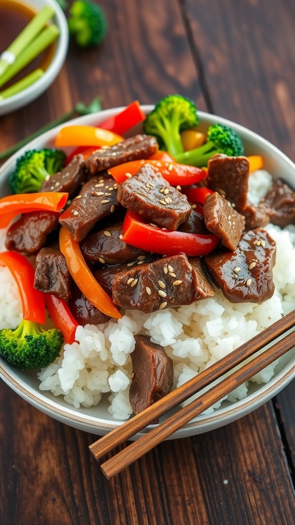 Quick and flavorful beef stir-fry recipe