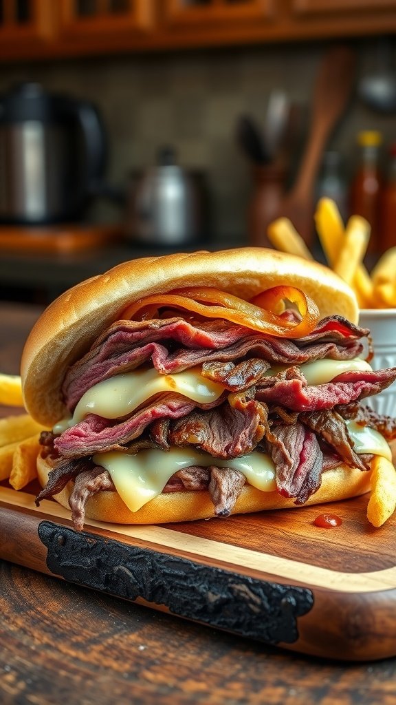 Classic Philly Cheesesteak Recipe