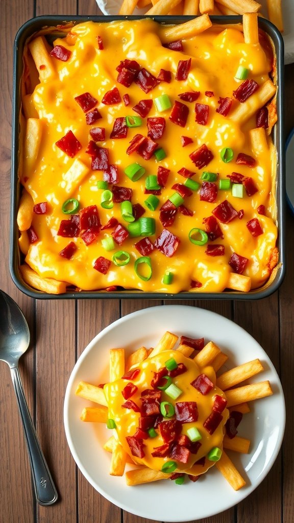 Delicious Loaded Cheese Fries Casserole Recipe