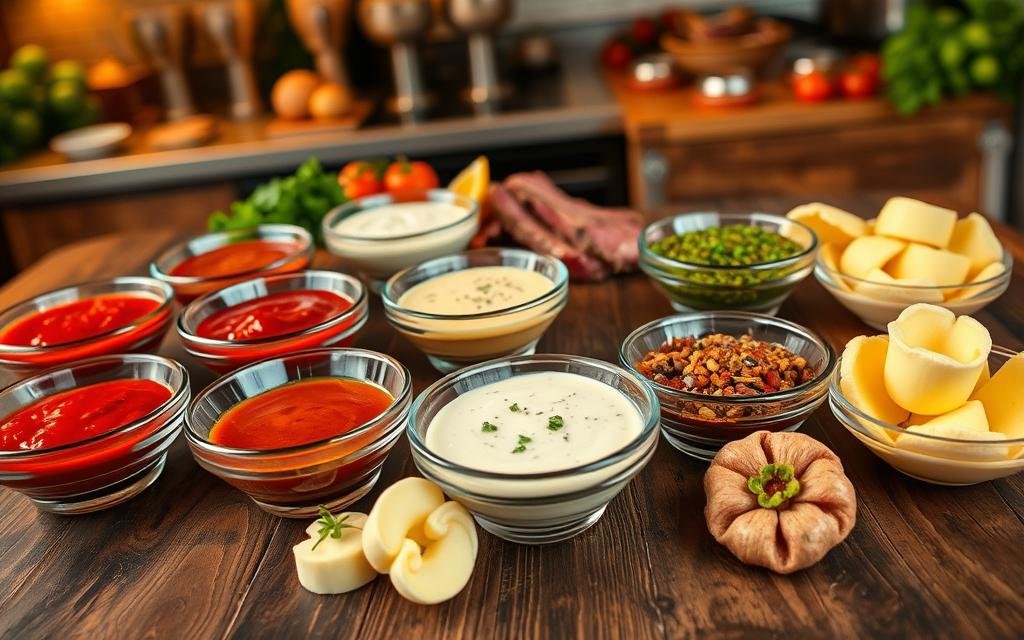 steakhouse sauces and butter compounds