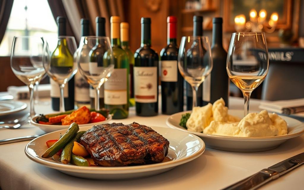 wine pairing options for steak