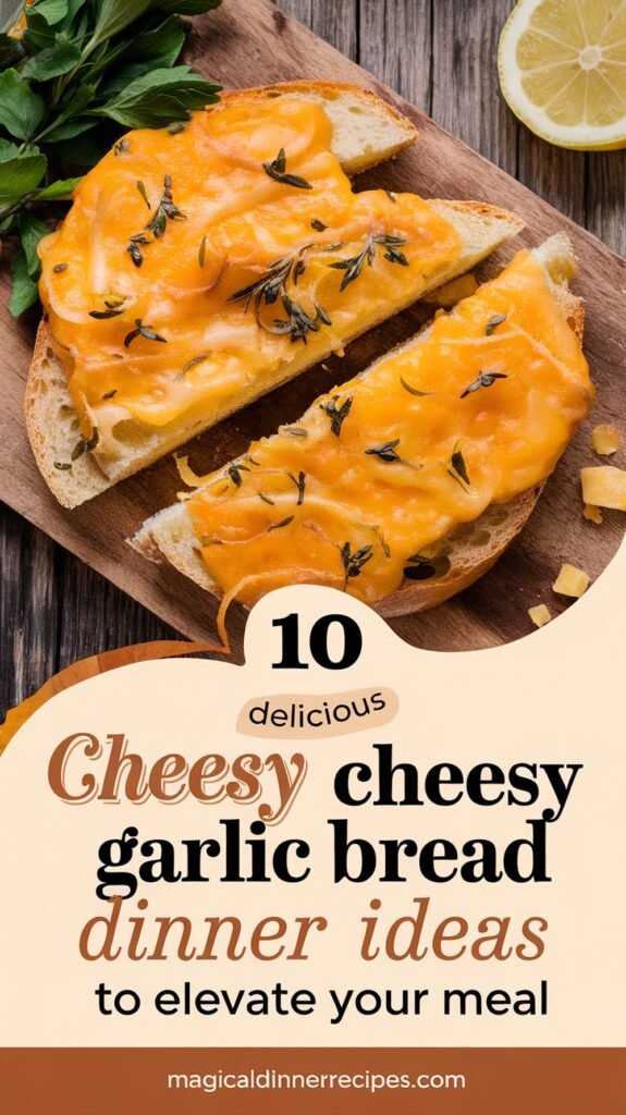 10 Delicious Cheesy Garlic Bread Dinner Ideas to Elevate Your Meal