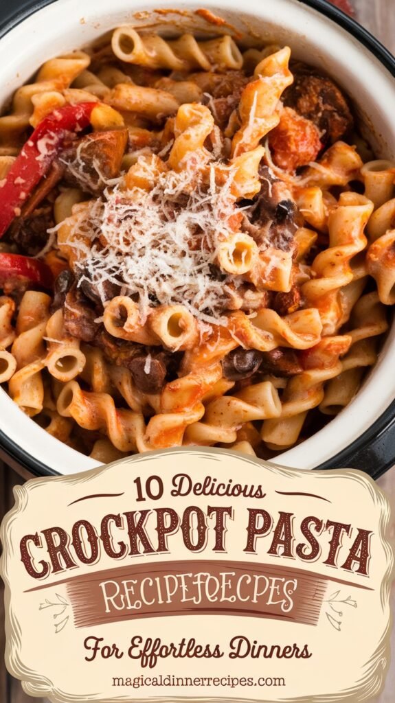 10 Delicious Crockpot Pasta Recipes for Effortless Dinners