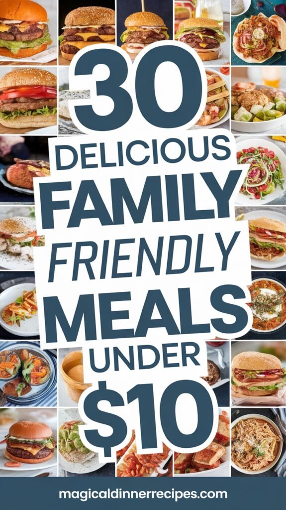 30 Delicious Family-Friendly Meals Under $10
