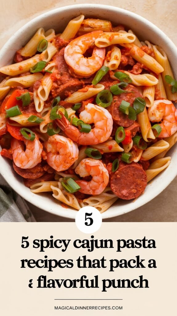 5 Spicy Cajun Pasta Recipes That Pack a Flavorful Punch