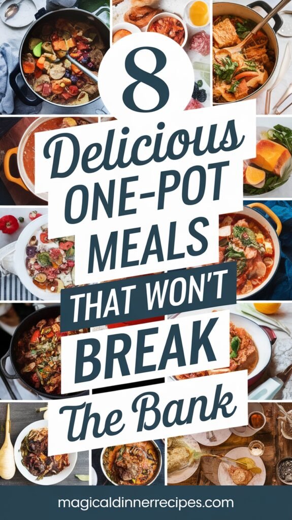 8 Delicious One-Pot Meals That Won't Break the Bank
