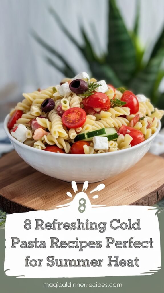 8 Refreshing Cold Pasta Recipes Perfect for Summer Heat
