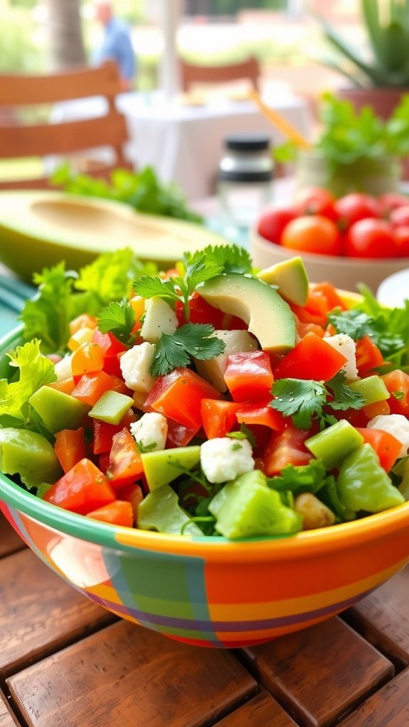 Fresh and Zesty Mexican Chopped Salad Recipe