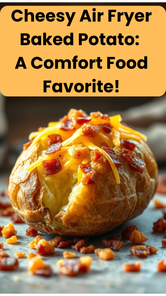Cheesy Air Fryer Baked Potato: A Comfort Food Favorite