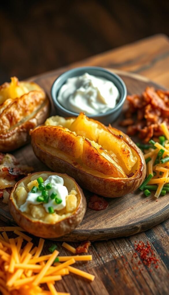 Air Fryer Baked Potato Toppings
