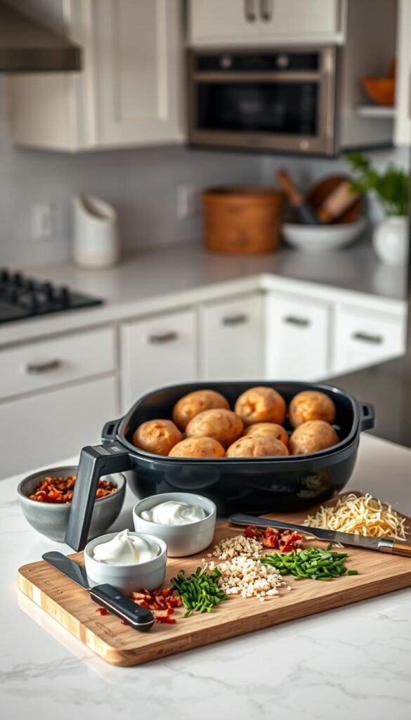 Air Fryer Baked Potatoes Cooking Guide