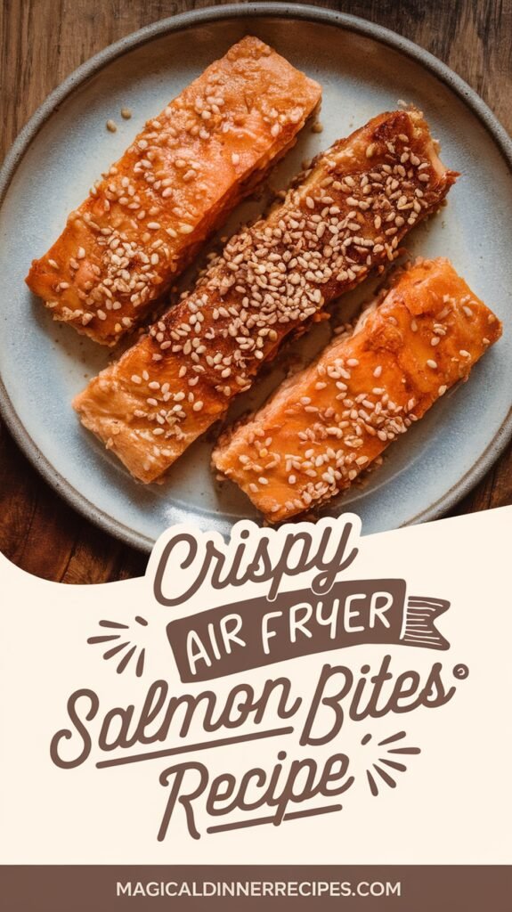 Crispy Air Fryer Salmon Bites Recipe