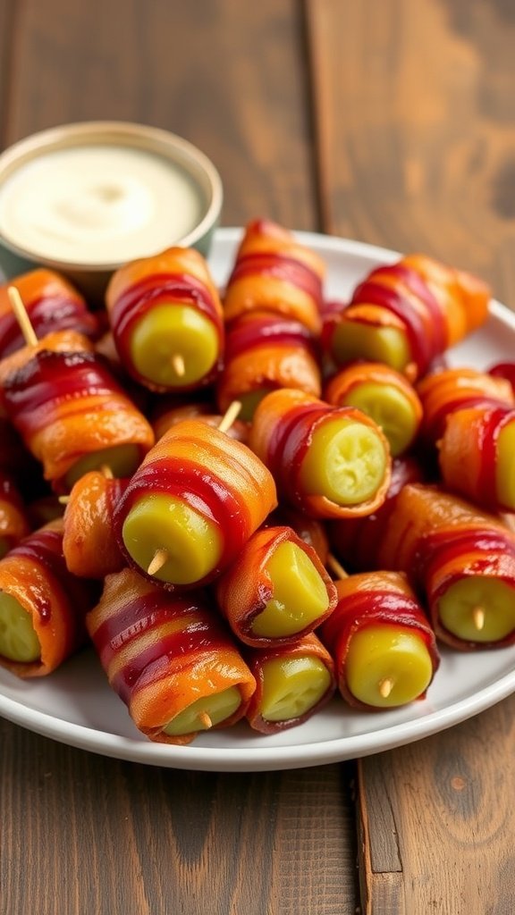Bacon-Wrapped Pickle Bites Recipe – The Ultimate Salty Snack