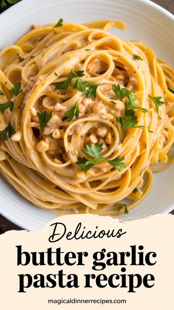 Delicious Butter Garlic Pasta Recipe