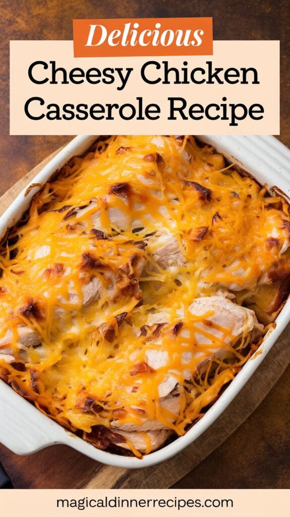 Delicious Cheesy Chicken Casserole Recipe