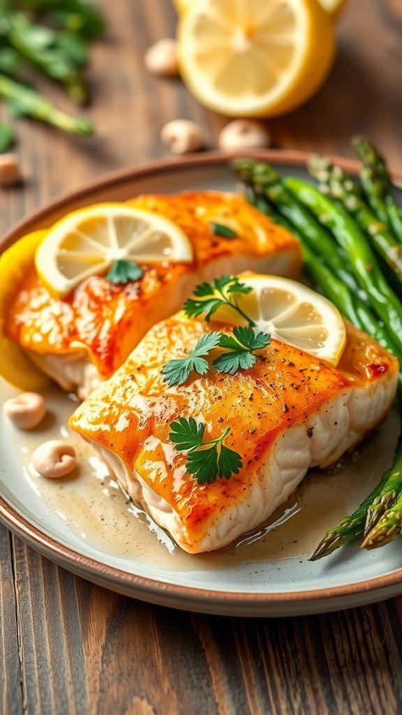 Zesty Oven-Baked Salmon with Lemon