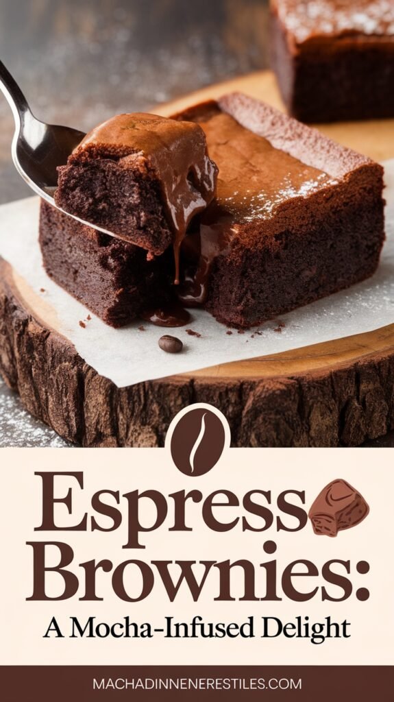 Espresso Brownies: A Mocha-Infused Delight