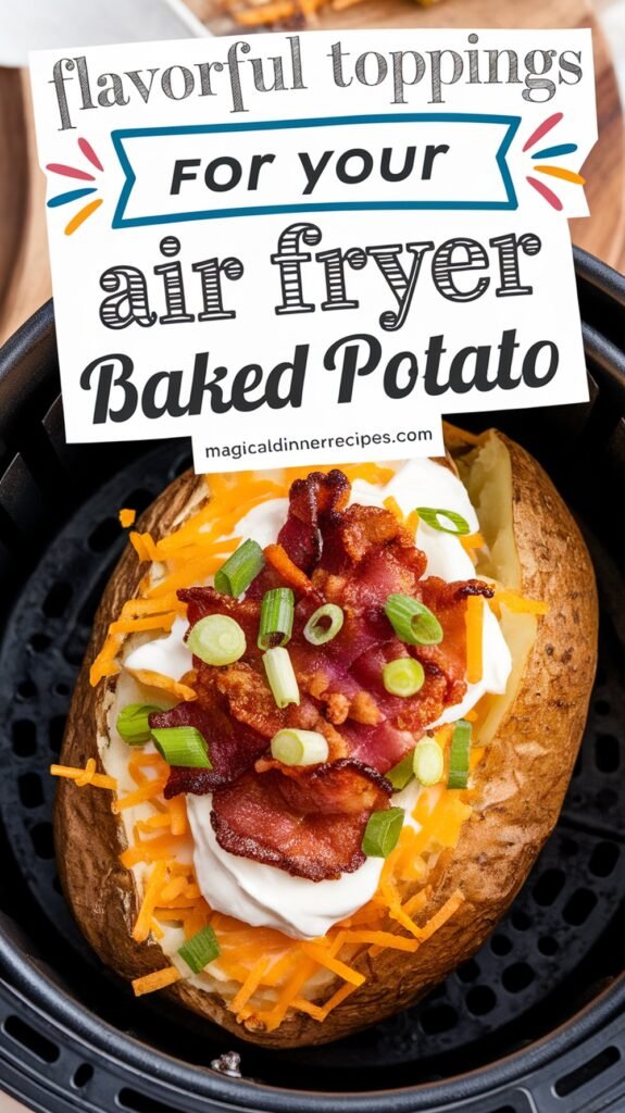 Flavorful Toppings for Your Air Fryer Baked Potato