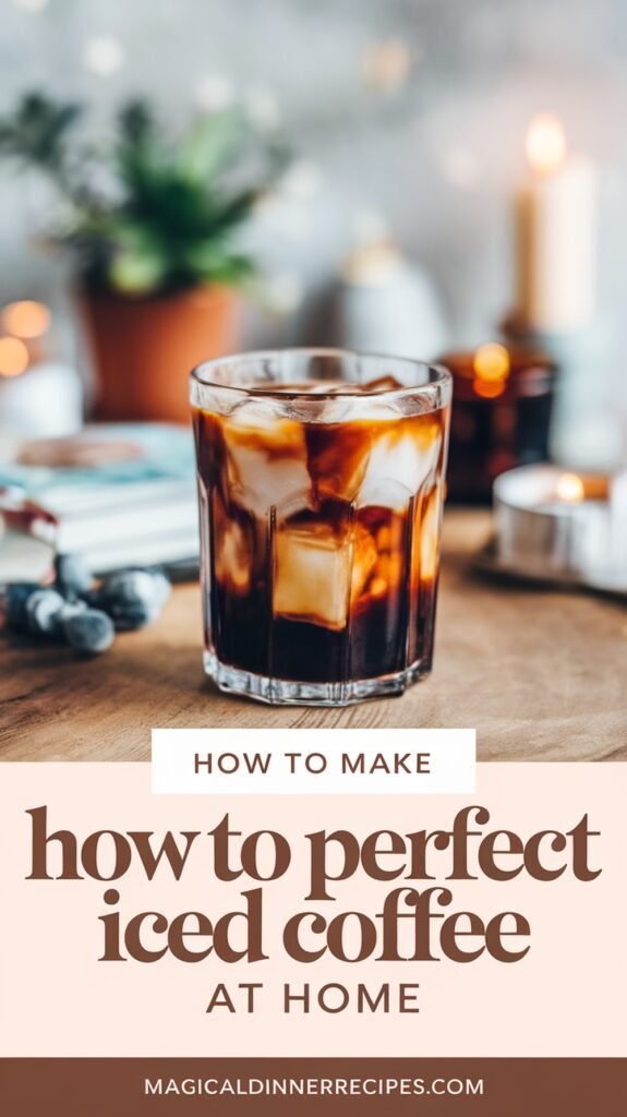 How to Make Perfect Iced Coffee at Home