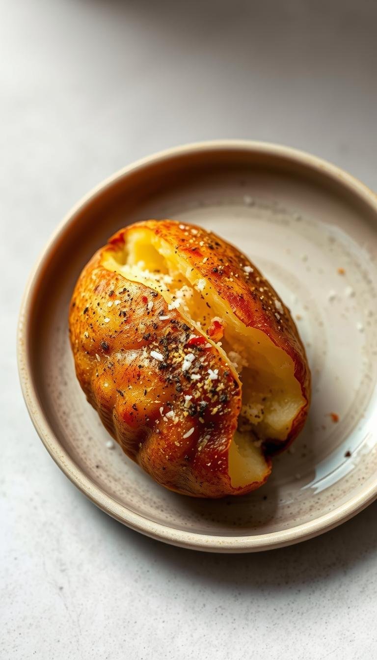 How to Make Perfectly Seasoned Air Fryer Baked Potatoes