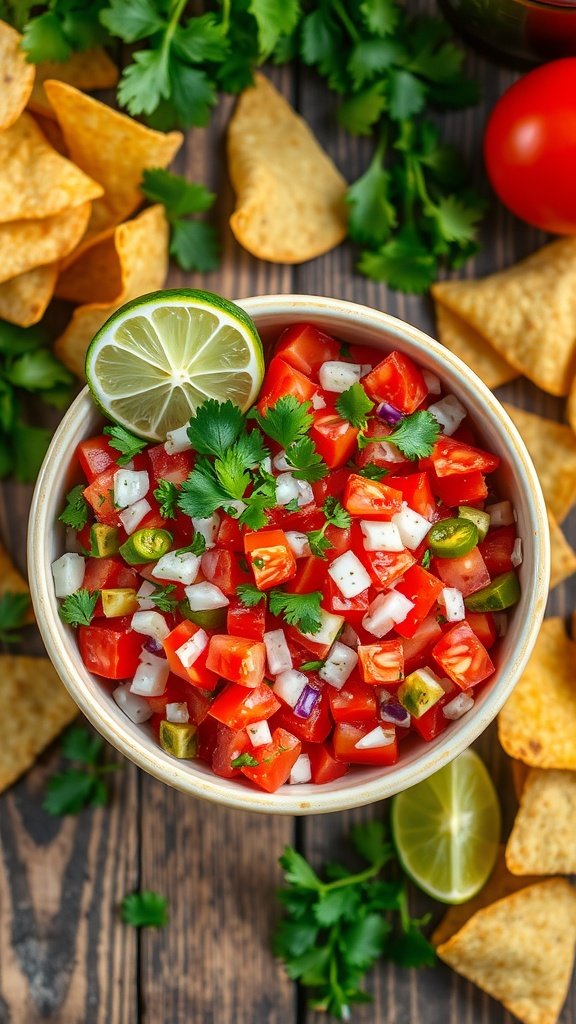 Fresh and Zesty Pico de Gallo Recipe