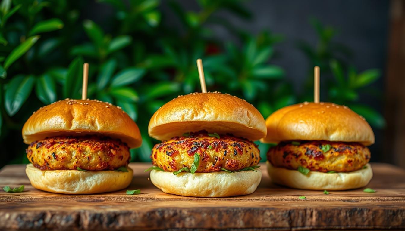 Indian Aloo Tikki Sliders Recipe – Spiced Potato Patties