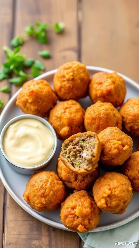Crispy Deep Fried Boudin Balls Recipe