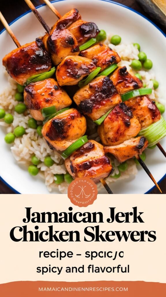 Jamaican Jerk Chicken Skewers Recipe – Spicy and Flavorful
