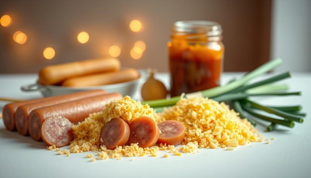 Korean corn dog ingredients