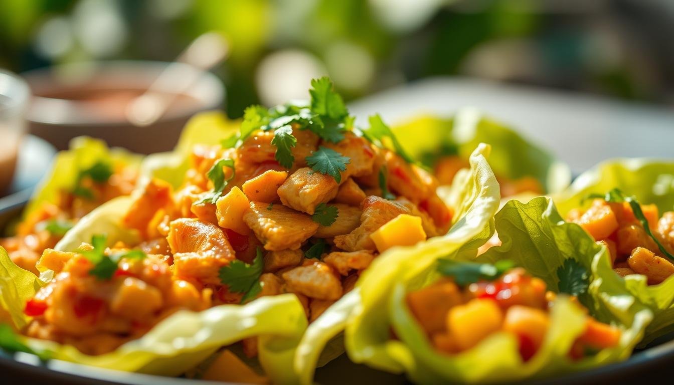 Thai Mango Chicken Lettuce Cups Recipe – A Refreshing Finger Food