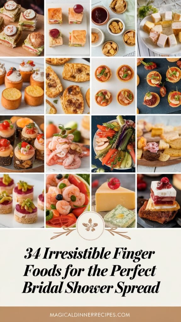 34 Irresistible Finger Foods for the Perfect Bridal Shower Spread