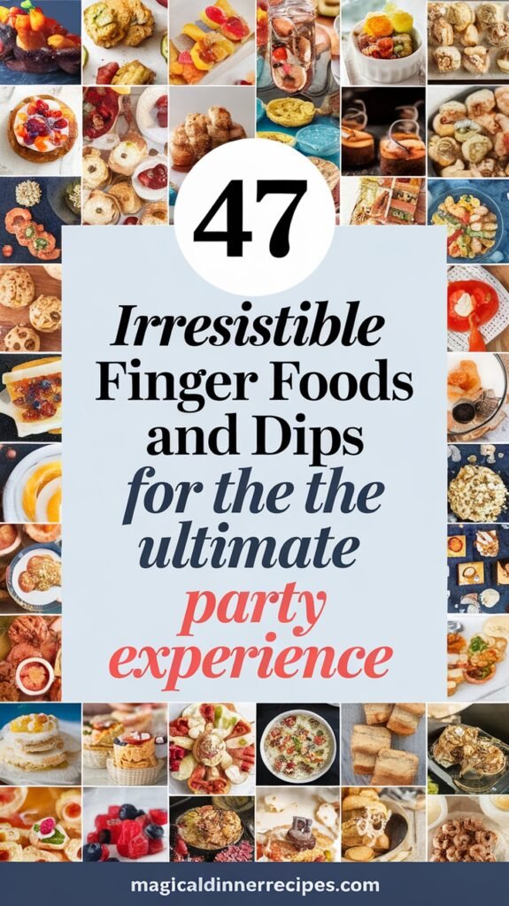 47 Irresistible Finger Foods and Dips for the Ultimate Party Experience