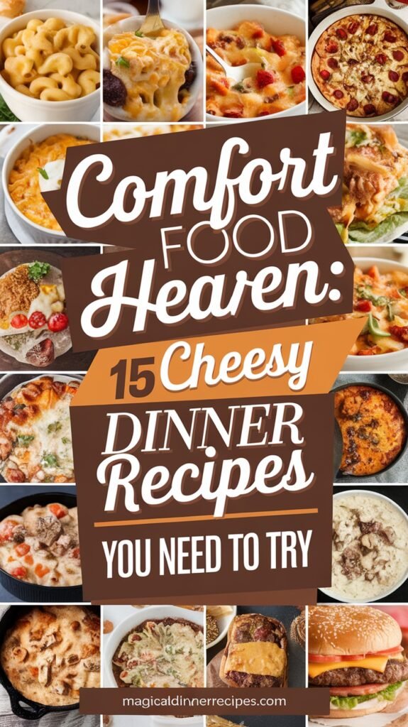 Comfort Food Heaven 15 Cheesy Dinner Recipes You Need to Try
