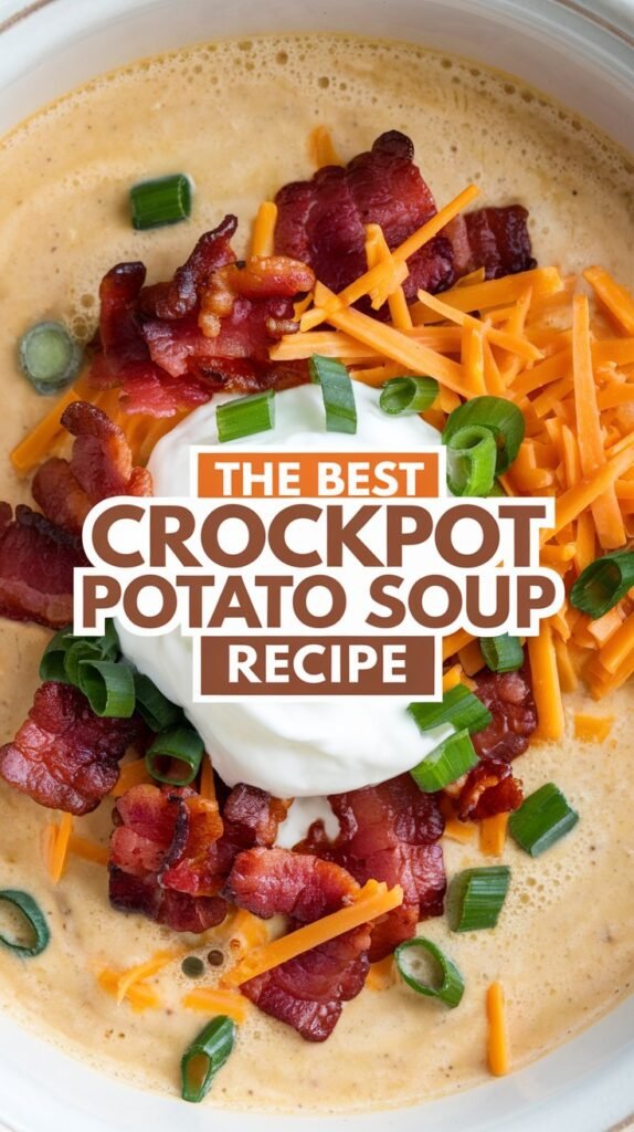 Creamy Crockpot Potato Soup The BEST Crockpot Potato Soup Recipe