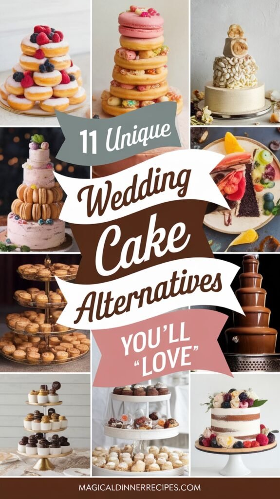 11 Unique Wedding Cake Alternatives You’ll Love