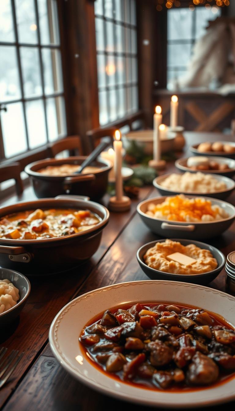 14  Comfort Food Classics to Warm Up a Winter Wedding