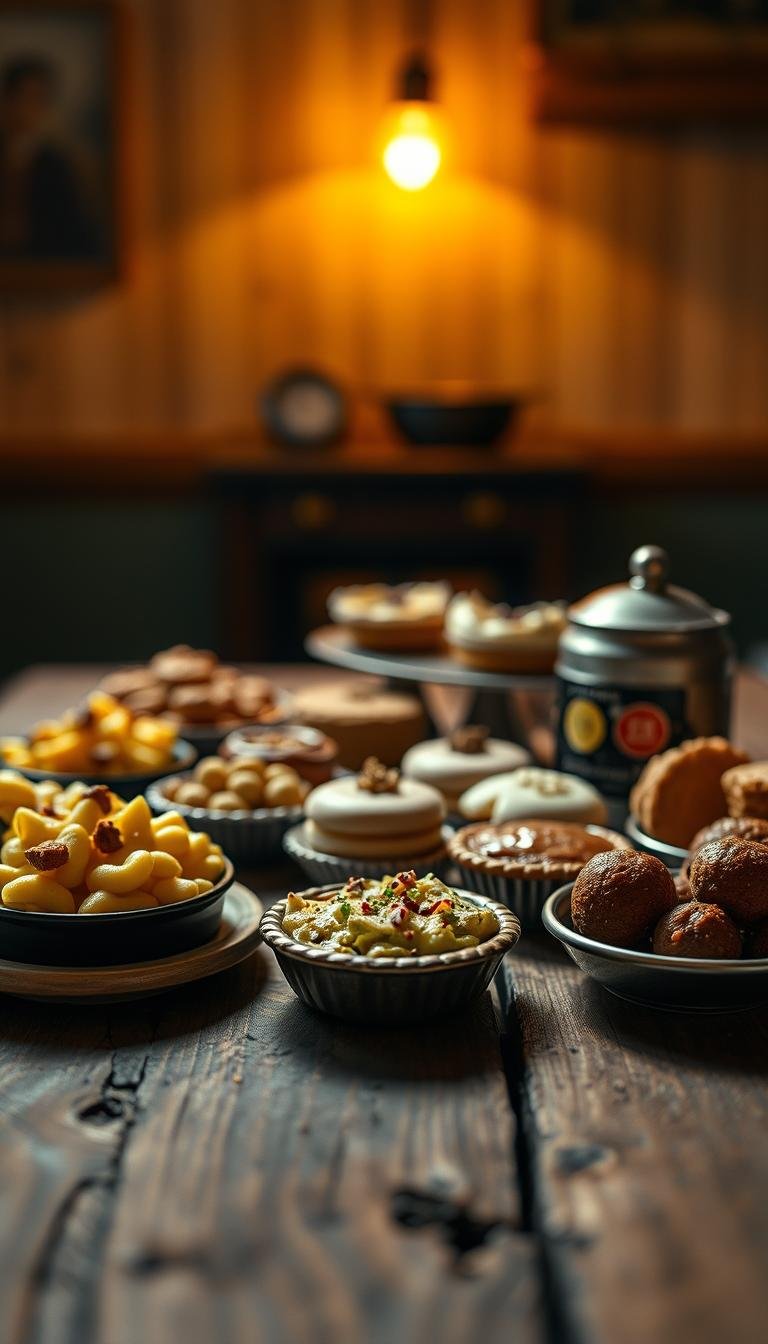 18 Miniature Comfort Foods for Late-Night Snack Carts