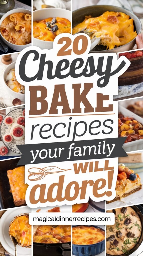 20 Cheesy Bake Recipes Your Family Will Adore