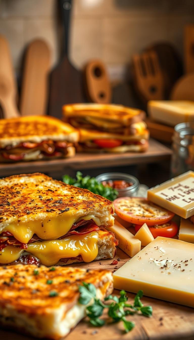 45. 28 Gourmet Grilled Cheese Variations for a Cozy Vibe