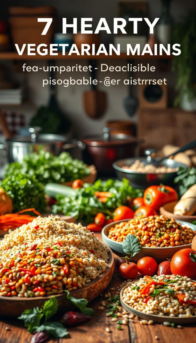 7 Hearty Vegetarian Mains to Delight All Palates